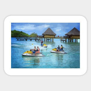 Bora bora Sticker